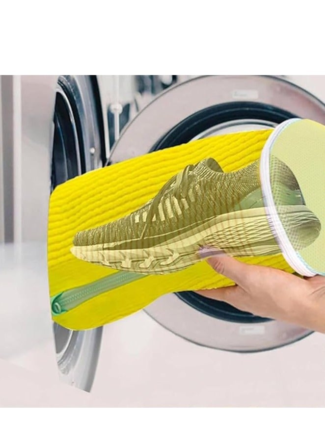 Shoe Washing Machine Bag: Laundry Shoe Bag for Washer and Dryer - Reusable Shoe Cleaning Bag for Sneaker Tennis Shoes Unstain Cleaner Kit (1pcs) - Image 3